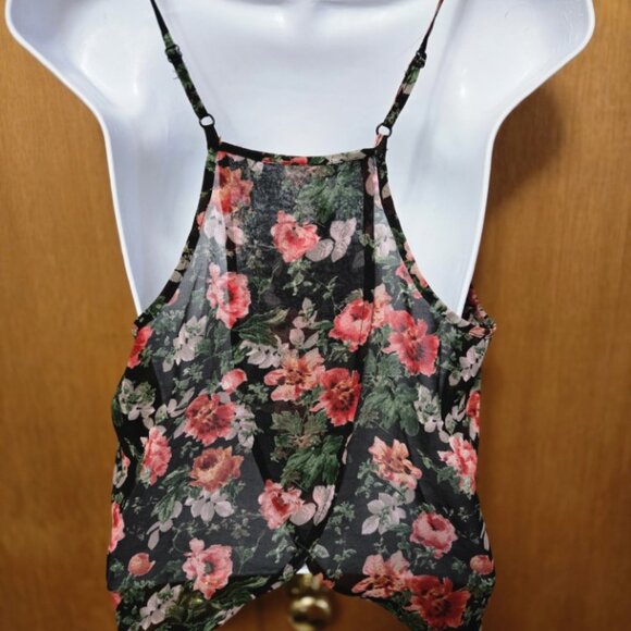 382. Ambiance Apparel Size Large Sheer Tank - Picture 3 of 7